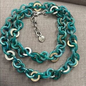 PONO sea chain resin necklace